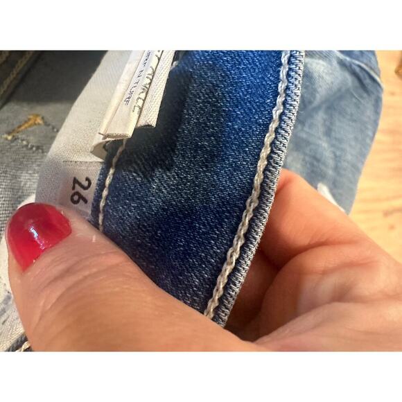 Etica Paint Splatter Jeans size 26 women’s casual pant - Picture 5 of 7